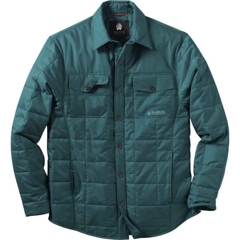 NWT Men's AKHG Livengood Packable Insulated Shirt Jacket
